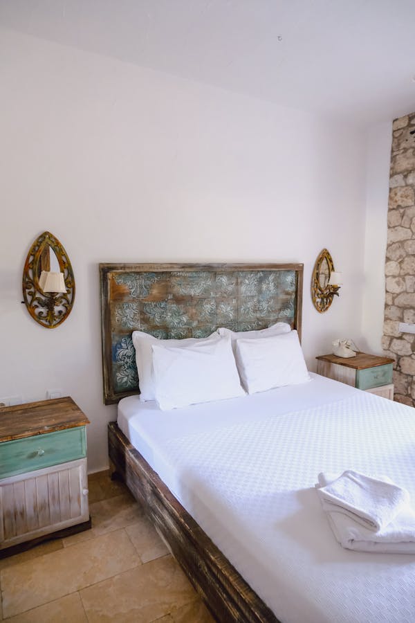 Quarto de casal estilo Farmhouse